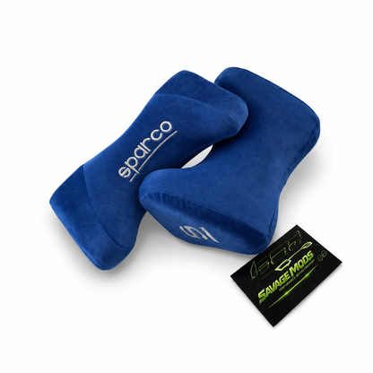 neck cusion memory foam - blue