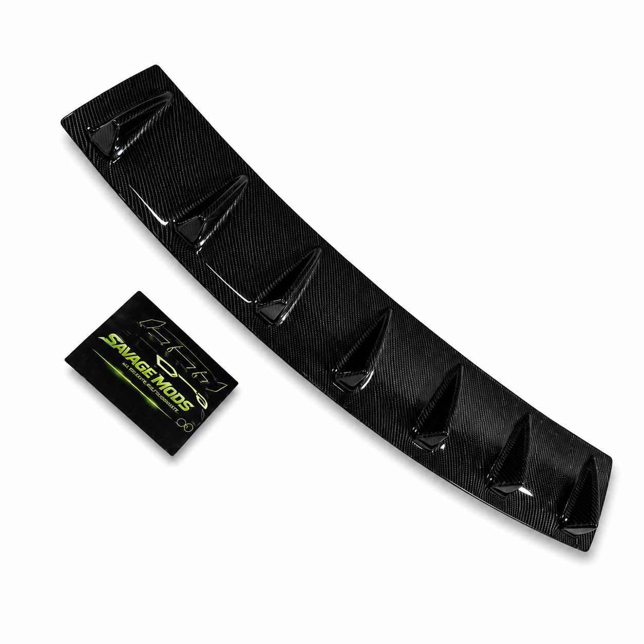 Universal Shark Fin Exhaust Diffuser