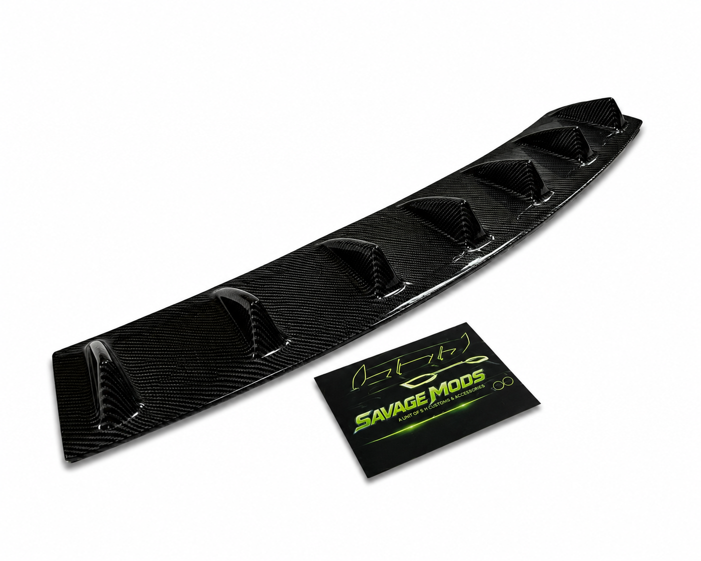 Universal Shark Fin Exhaust Diffuser