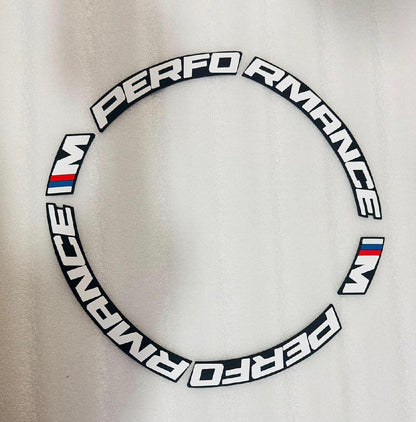M Performance Tyre Stickers | Universal Car Styling