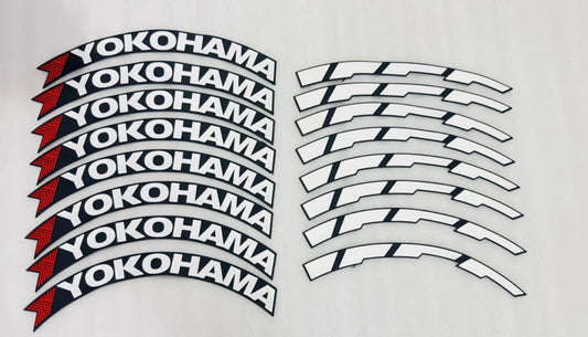 Yokohama Tyre Stickers | Universal Car Styling
