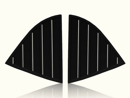 Hyundai Creta Quarter Window Louvers | 2020+ | Gloss Black