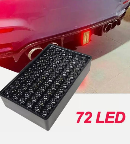 Universal F1 Style Rear Light | 72 LED | Smoked