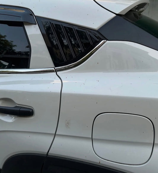 Maruti Fronx Window Louvers | Gloss Black