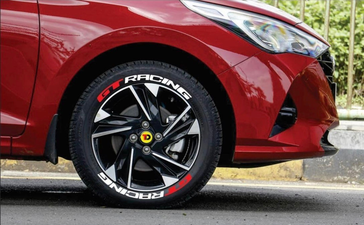 GT Racing Tyre Stickers | Universal Car Styling