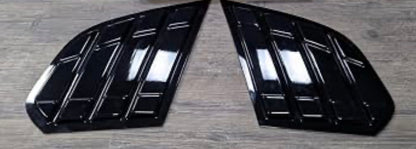Maruti Grand Vitara & Toyota Hyryder Quarter Window Louvers | Gloss Black