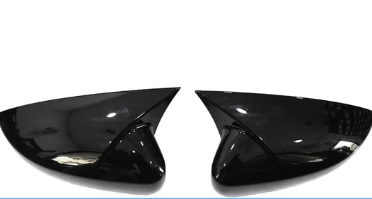 Mahindra  XUV 300, XUV 3XO, XUV 400, 3XO EV Batman Style Mirror Covers | Gloss Black