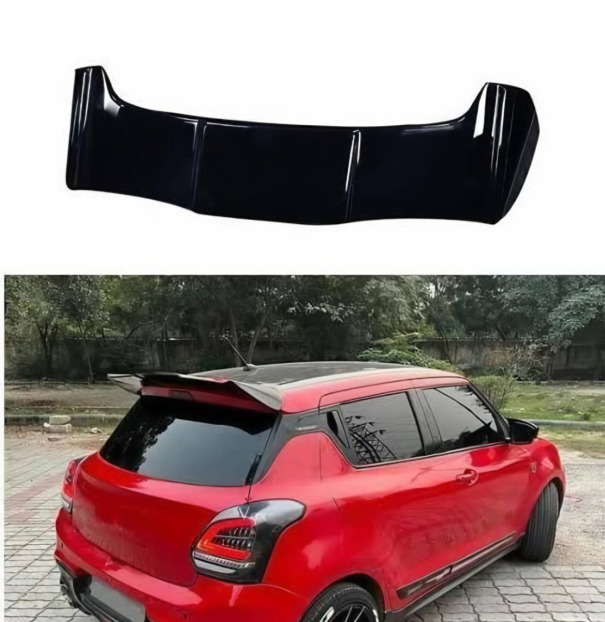 Maruti Swift Type 3 Batman Spoiler | 2018+ | Sport Style