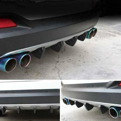 Universal 4-Fin Rear Diffuser | ABS