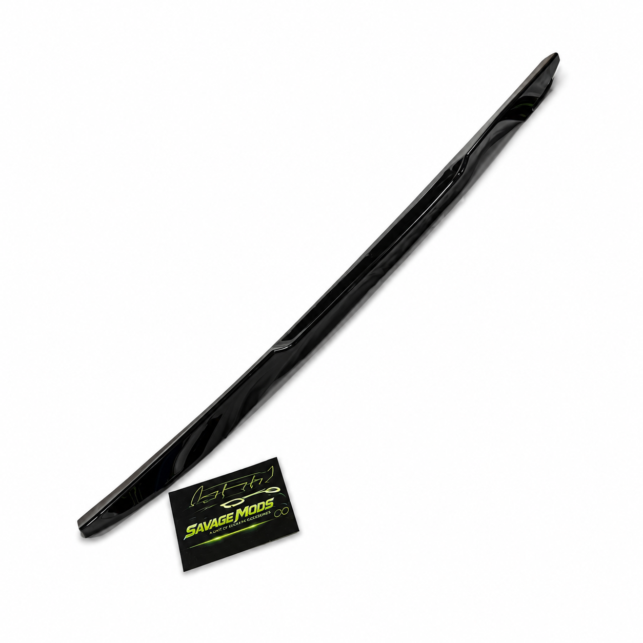 Universal M4 Style Rubber Spoiler | Flexible Lip Extension